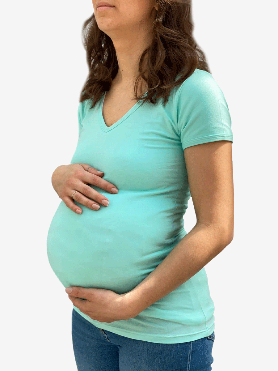 Maglia manica corta 4 in 1 gravidanza e allattamento