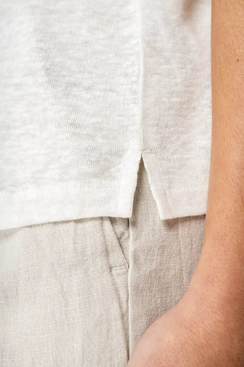 Canotta donna in lino