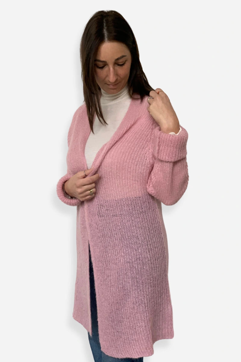 Cardigan donna Nuvola in mohair