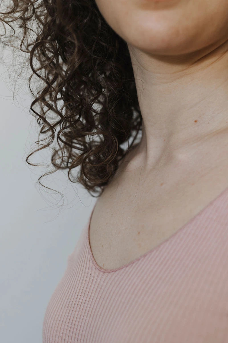 Maglia donna manica a tre quarti in cotone e seta