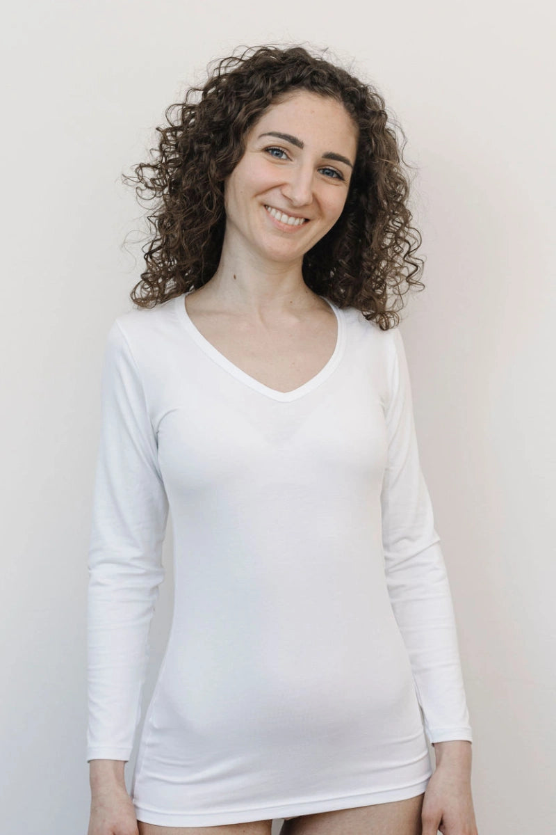 Maglia manica lunga allattamento e gravidanza