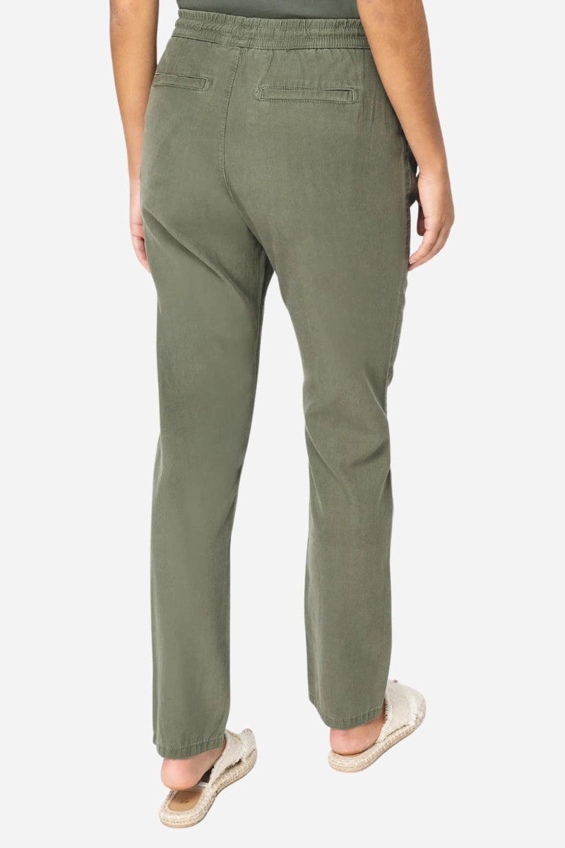 Pantaloni donna in lyocell TENCEL