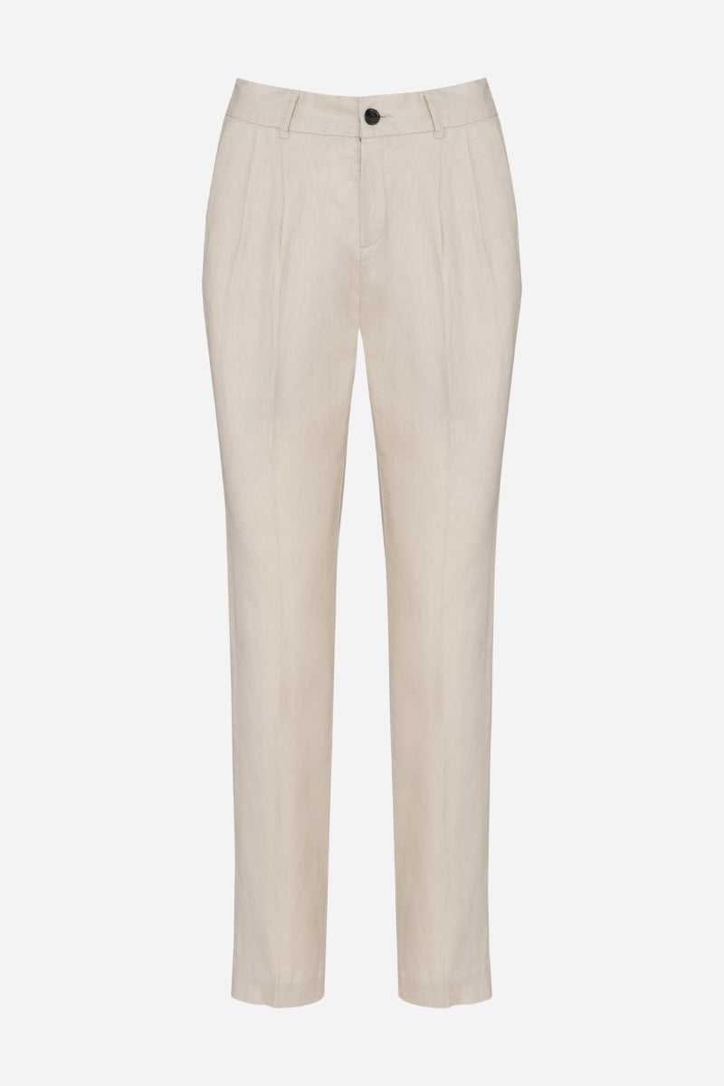 Pantaloni donna in lino