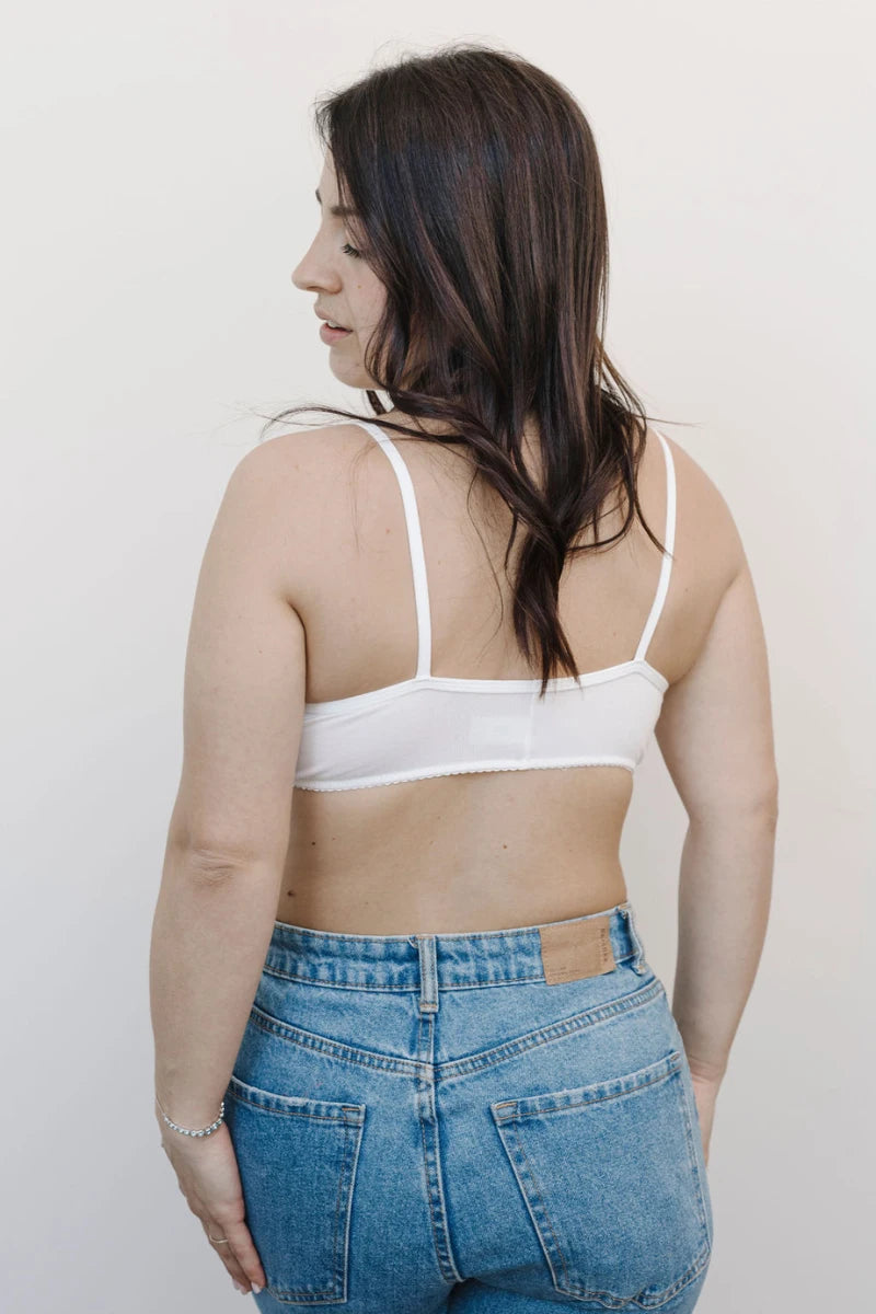 Reggiseno allattamento bralette in cotone e modal