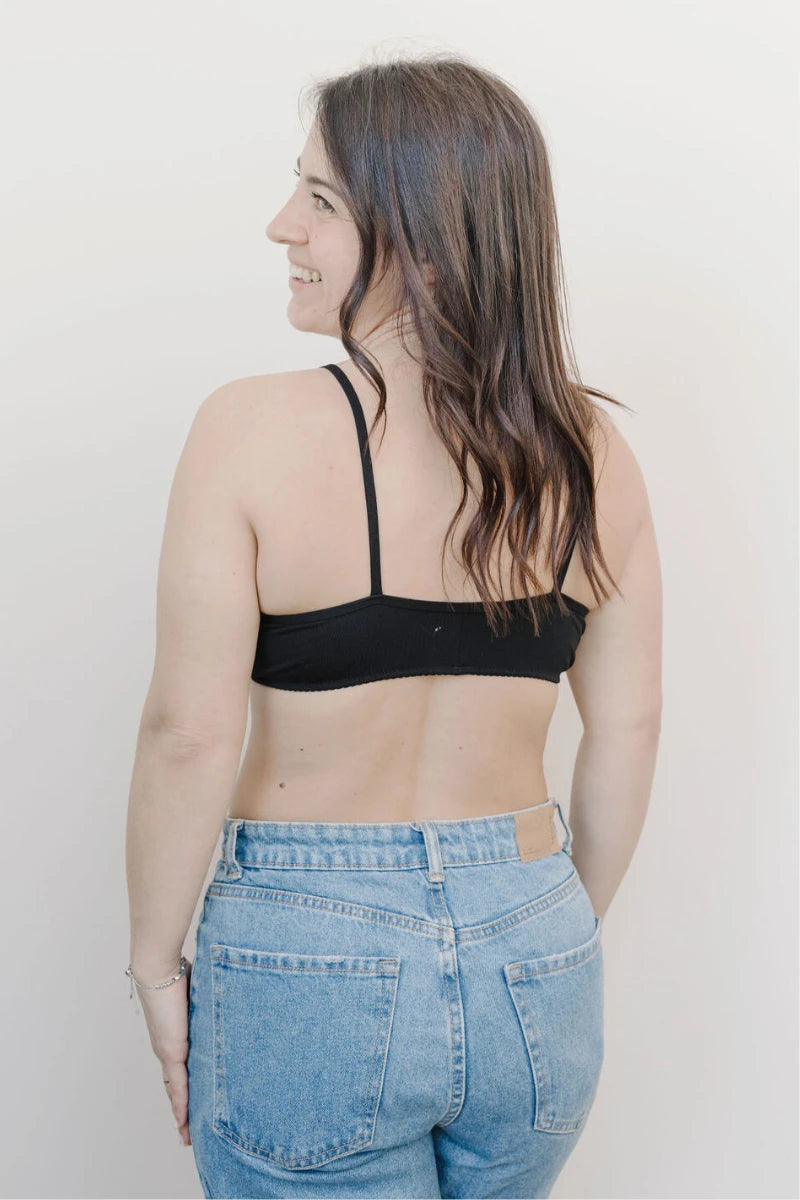 Reggiseno allattamento bralette in cotone e modal