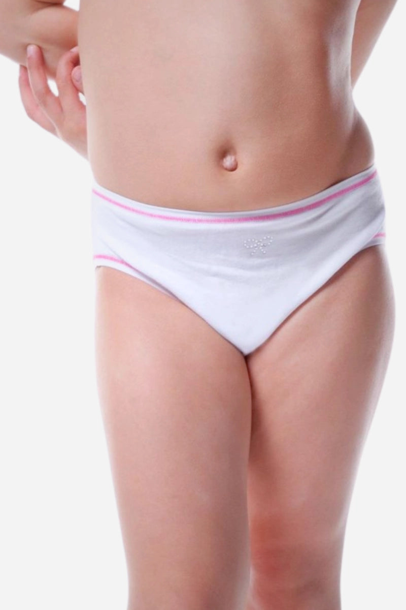 Slip bambina in cotone e modal
