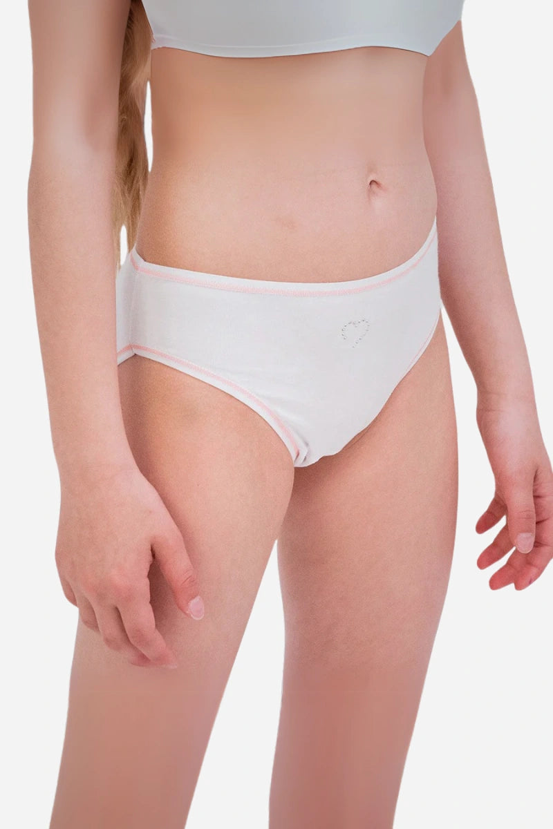 Slip bambina in cotone e modal