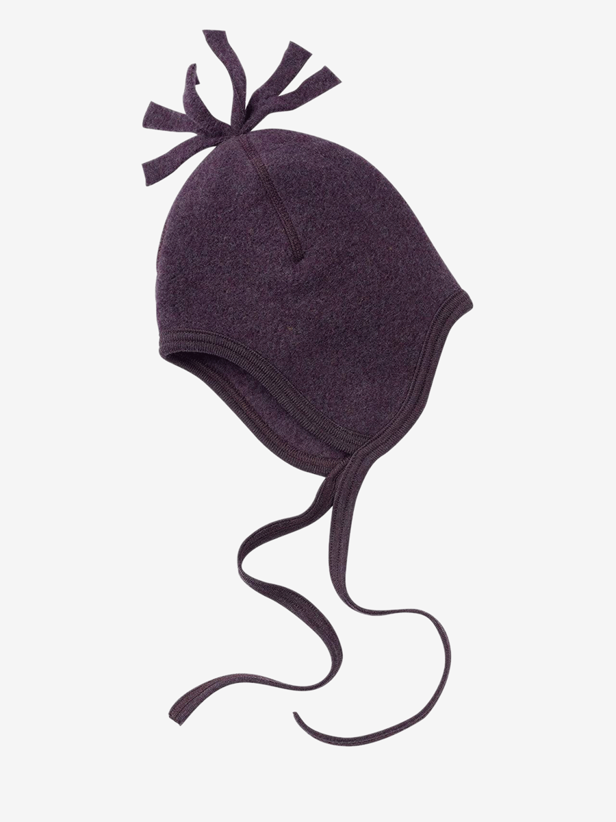 Cappellino in Lana per neonati con ciuffo