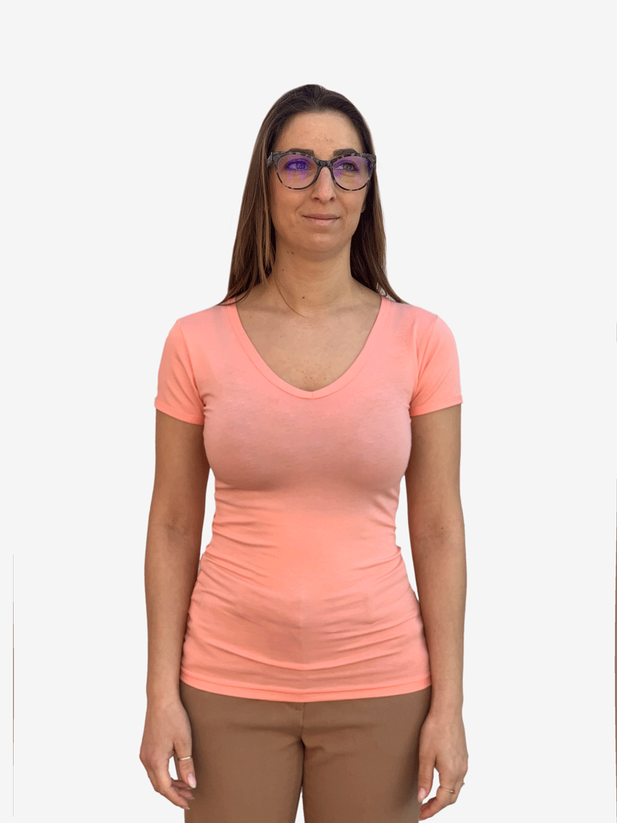 Maglia manica corta 4 in 1 gravidanza e allattamento