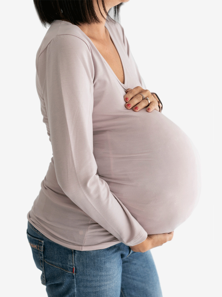 Maglia manica lunga allattamento e gravidanza