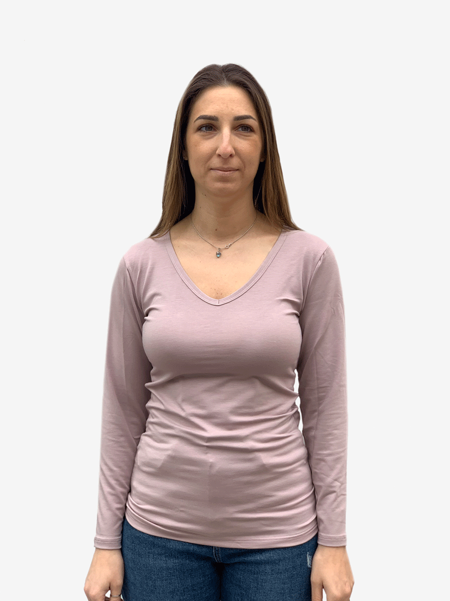 Maglia manica lunga allattamento e gravidanza
