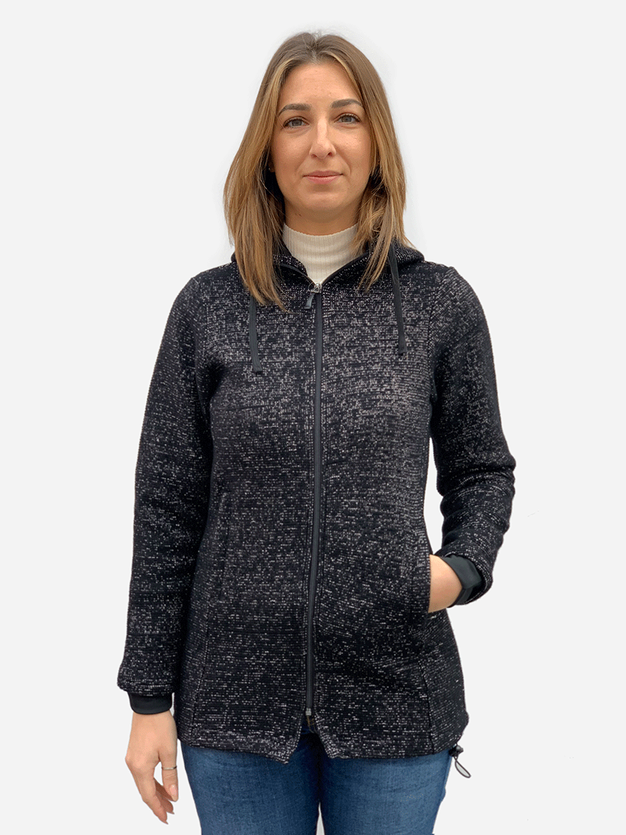 Cappotto per portare donna 3 in 1 in Lana "Abbracci" LUX
