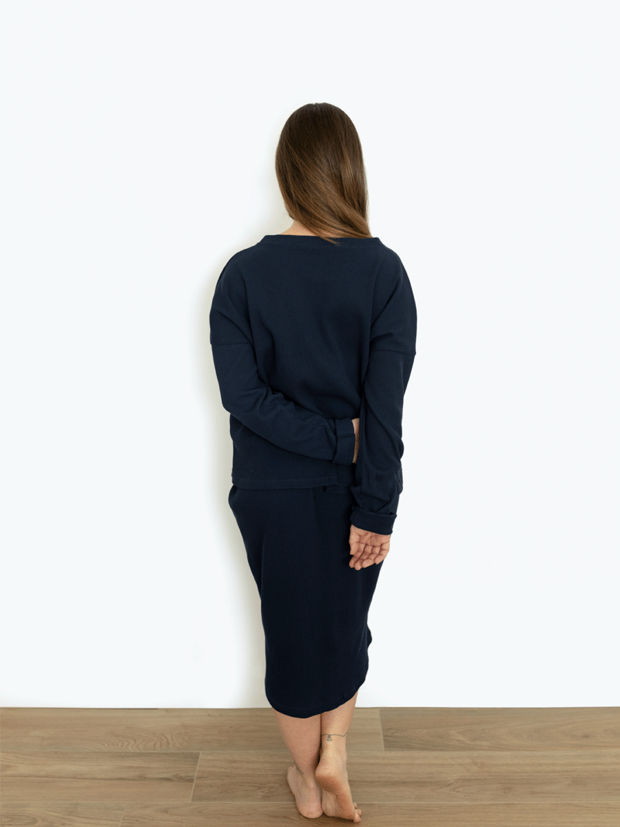 Completo 4 in 1 maglia e gonna in cotone