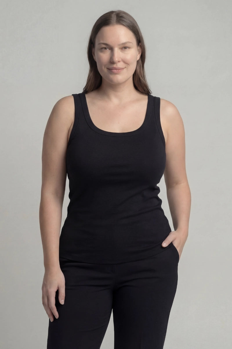 Canotta donna classica in bamboo
