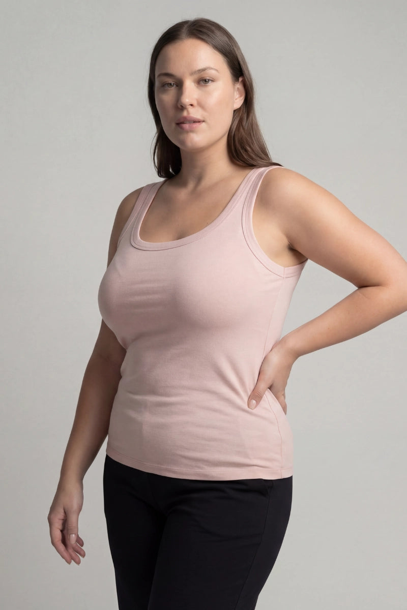 Canotta donna classica in bamboo