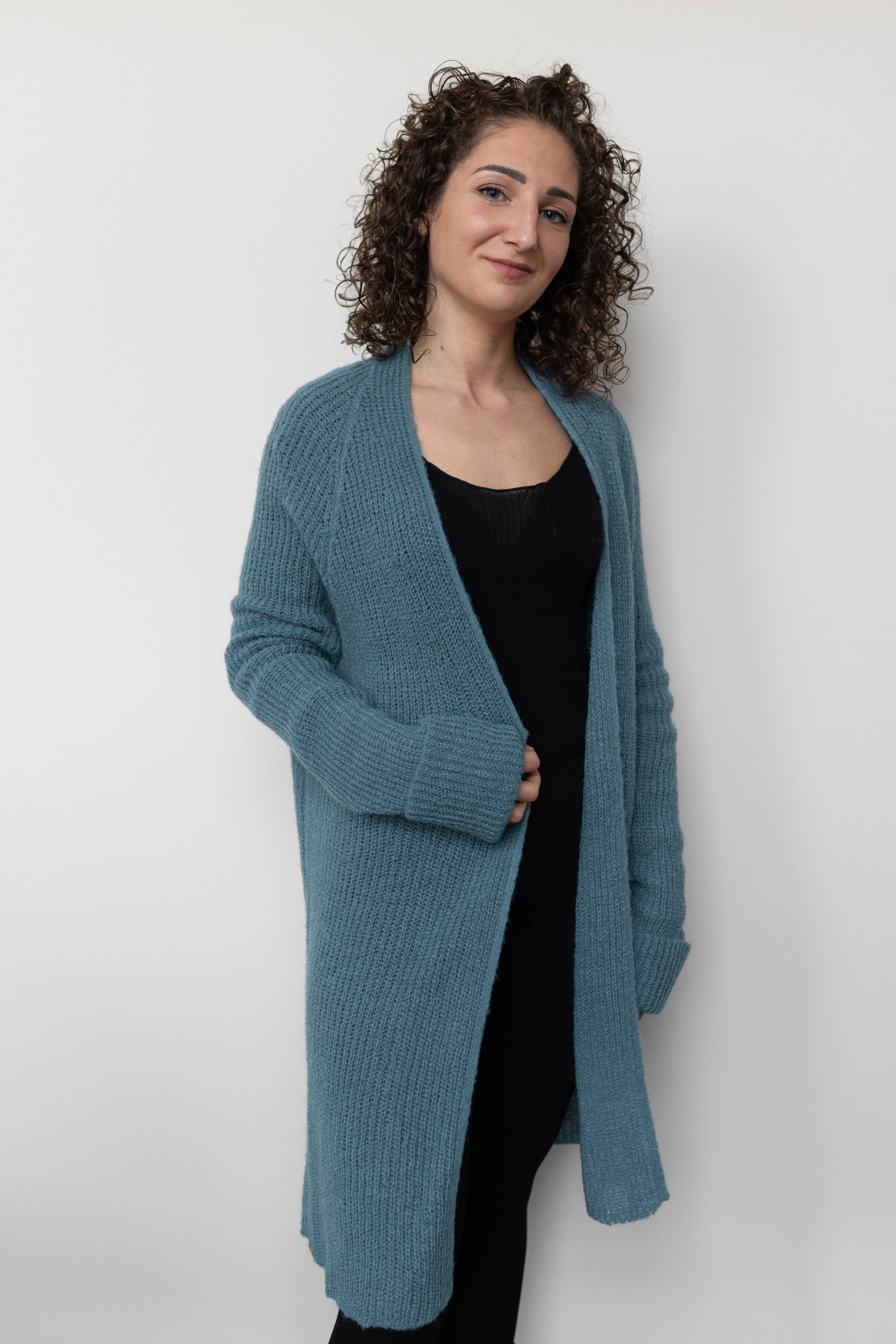 Cardigan donna Nuvola in mohair