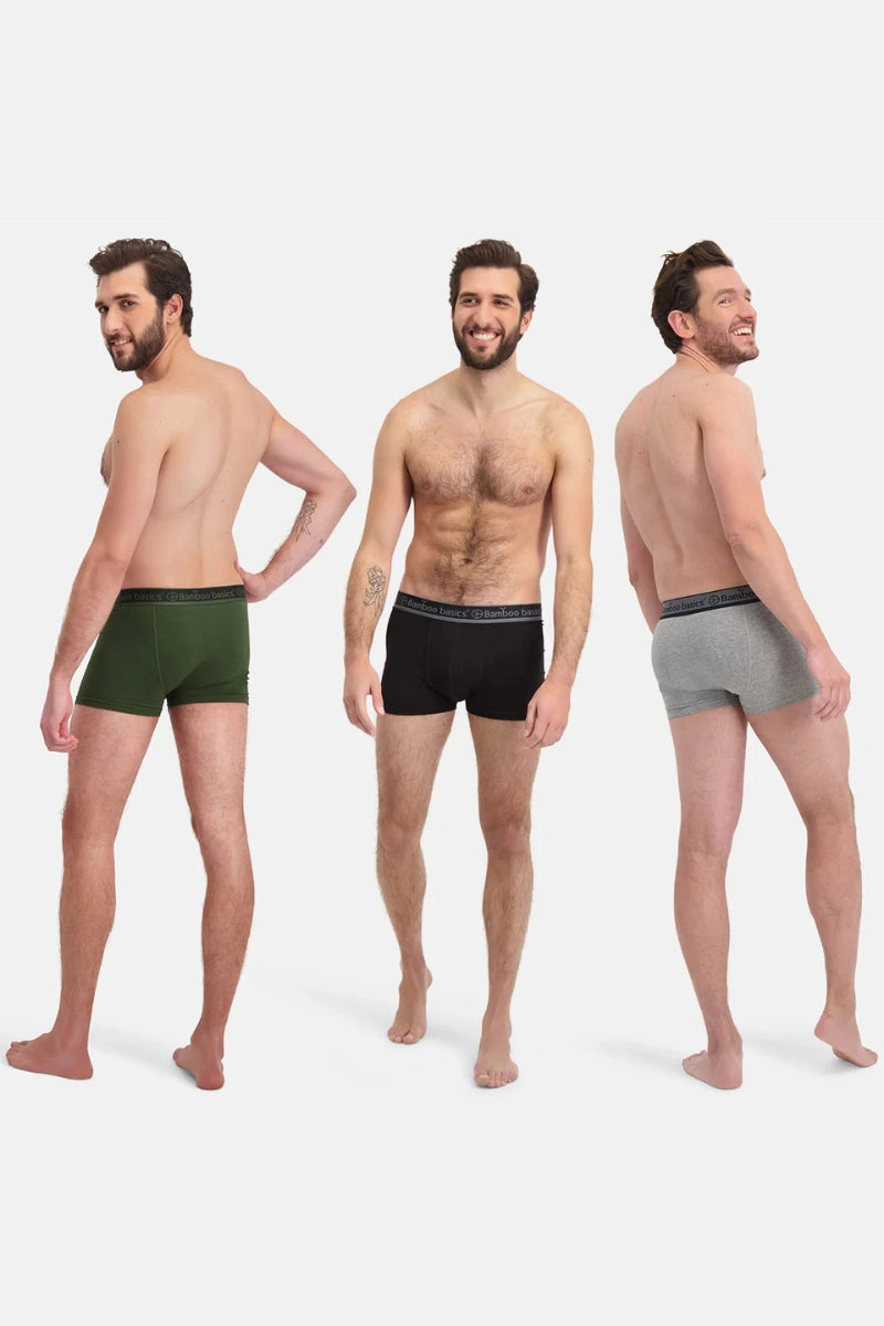 Boxer uomo in bamboo (set 3 pezzi)
