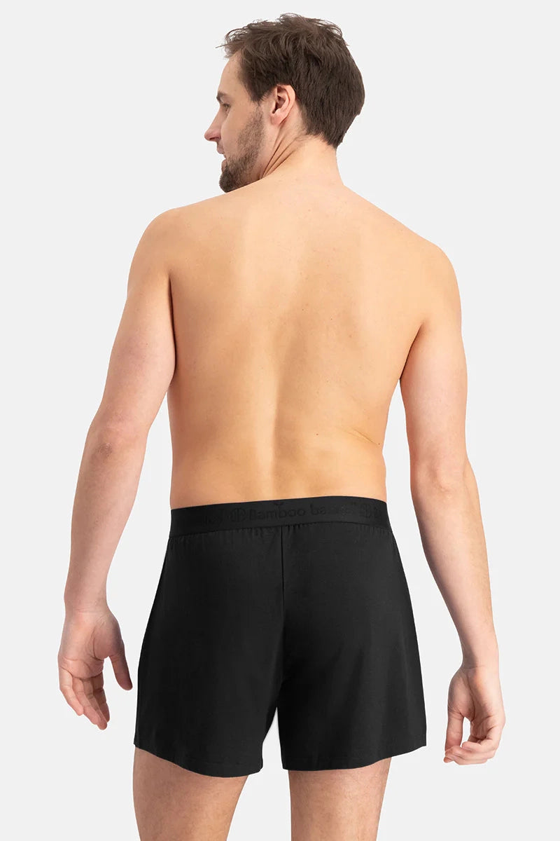 Boxer uomo larghi in bamboo (set 2 pezzi)