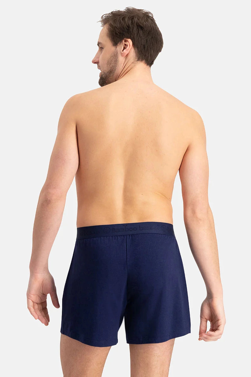 Boxer uomo larghi in bamboo (set 2 pezzi)