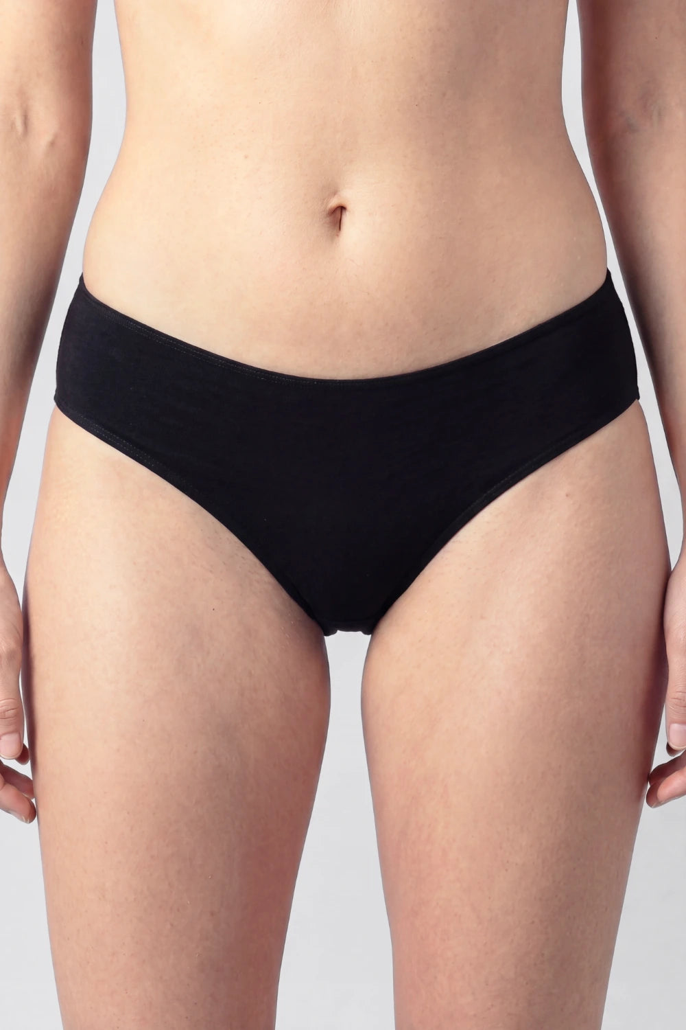Brasiliana vita alta in bamboo invisibile (set 2 pezzi)