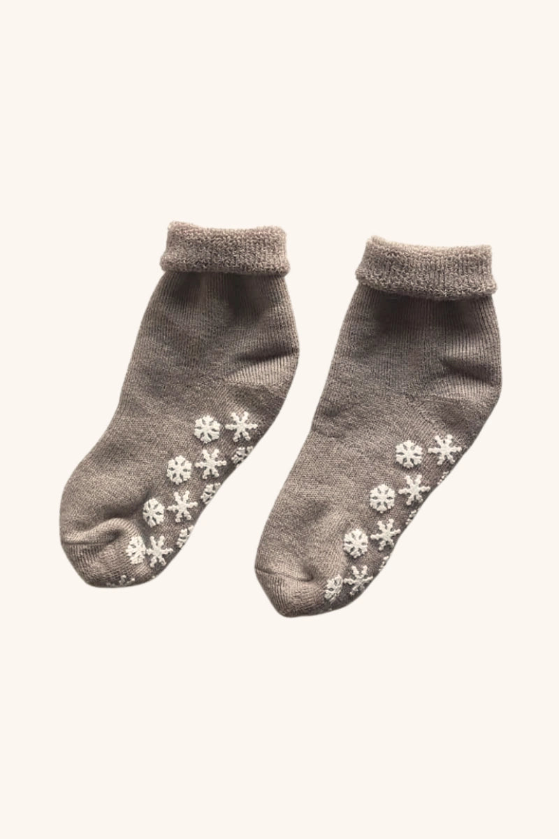 Calzini antiscivolo donna e uomo in lana biologica