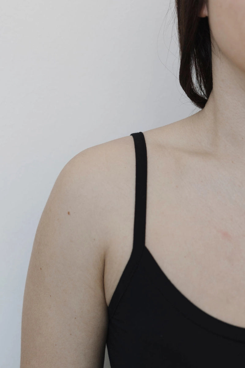 Canotta intima donna spallina sottile in Bamboo