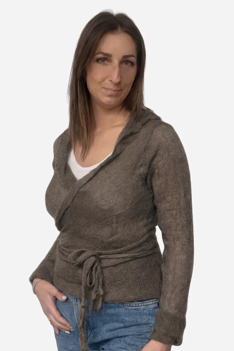 Cardigan Scaldacuore Nuvola donna in mohair