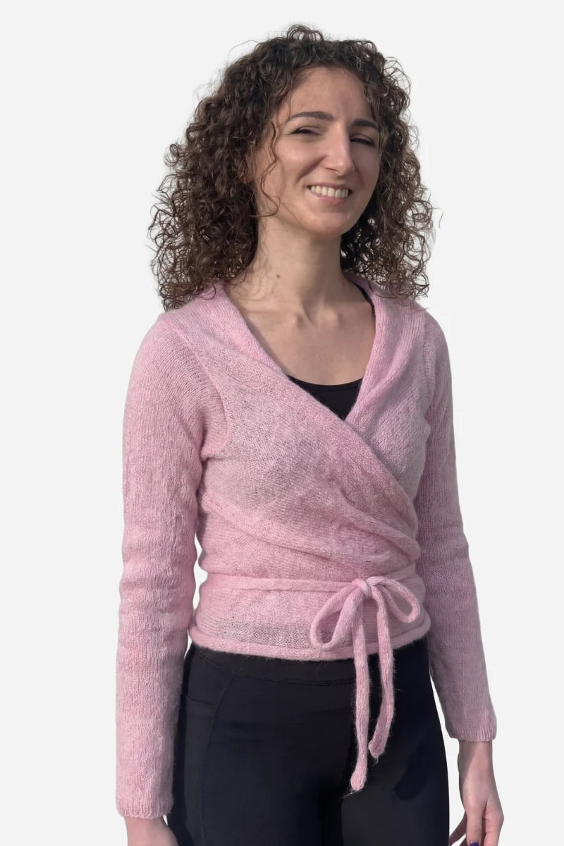 Cardigan Scaldacuore Nuvola donna in mohair