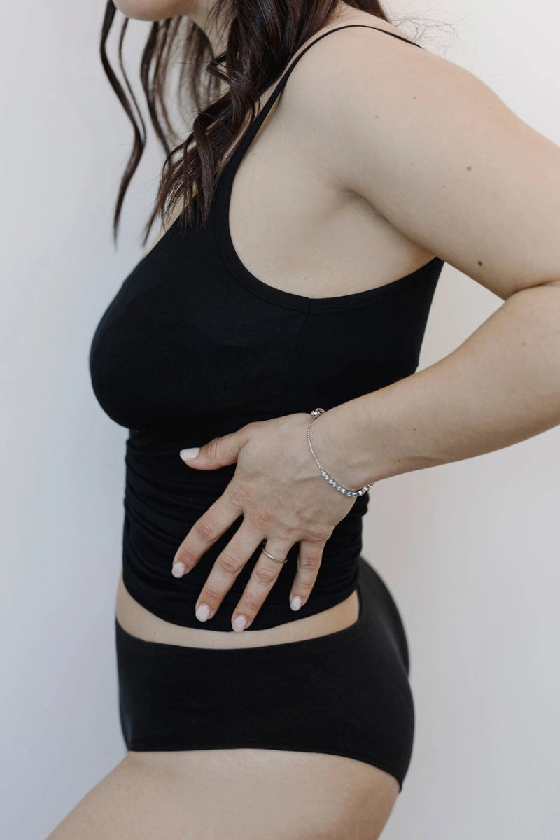 Culotte vita bassa donna in Eucalipto