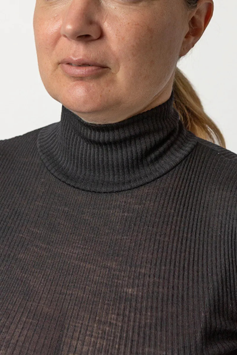 Dolcevita donna in Lana e Seta manica lunga