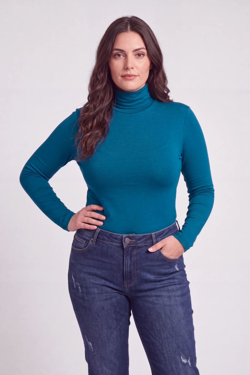 Dolcevita donna maniche lunghe in bamboo