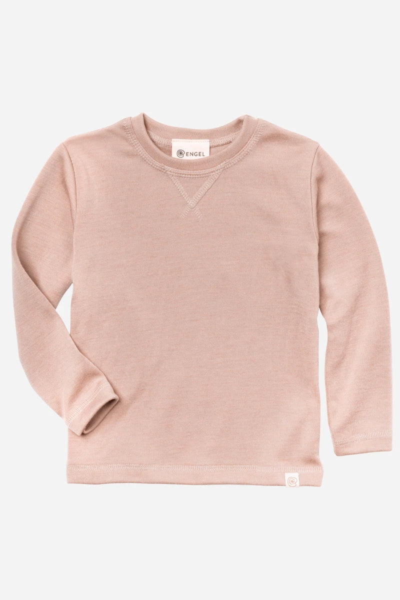 Felpa bambino in lana e seta