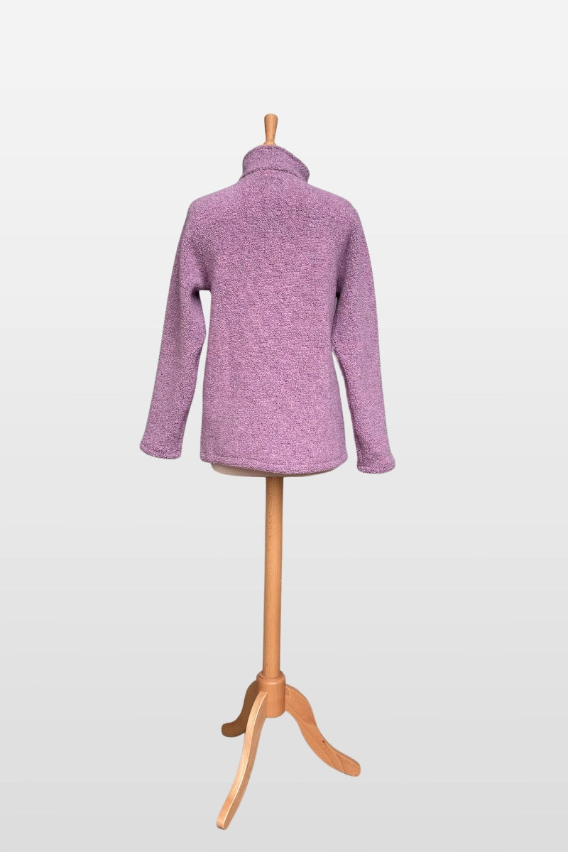 Felpa teddy donna in lana