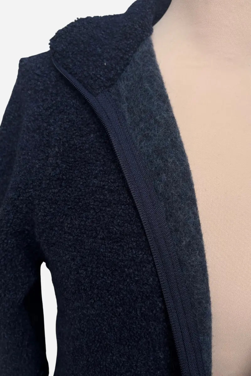 Felpa teddy donna in lana