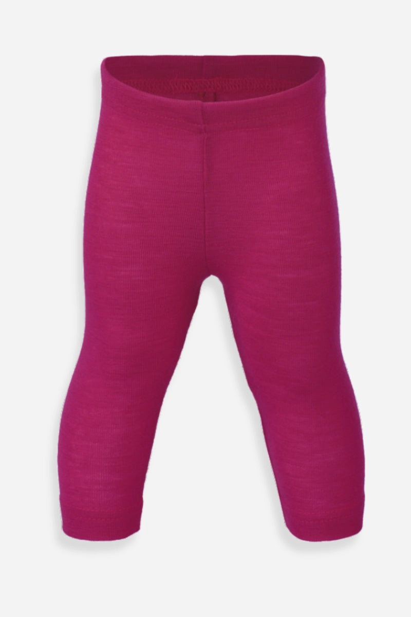 Leggings neonato in Lana e Seta