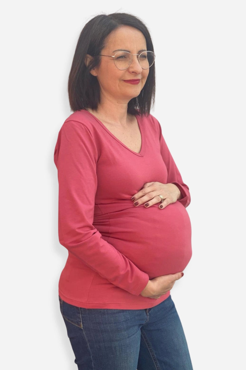 Maglia manica lunga allattamento e gravidanza