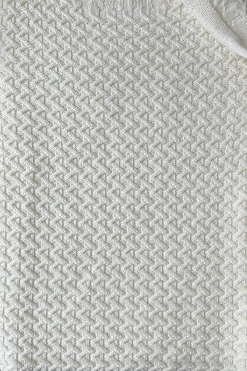 Maglione in lana donna intrecciato con collo alto