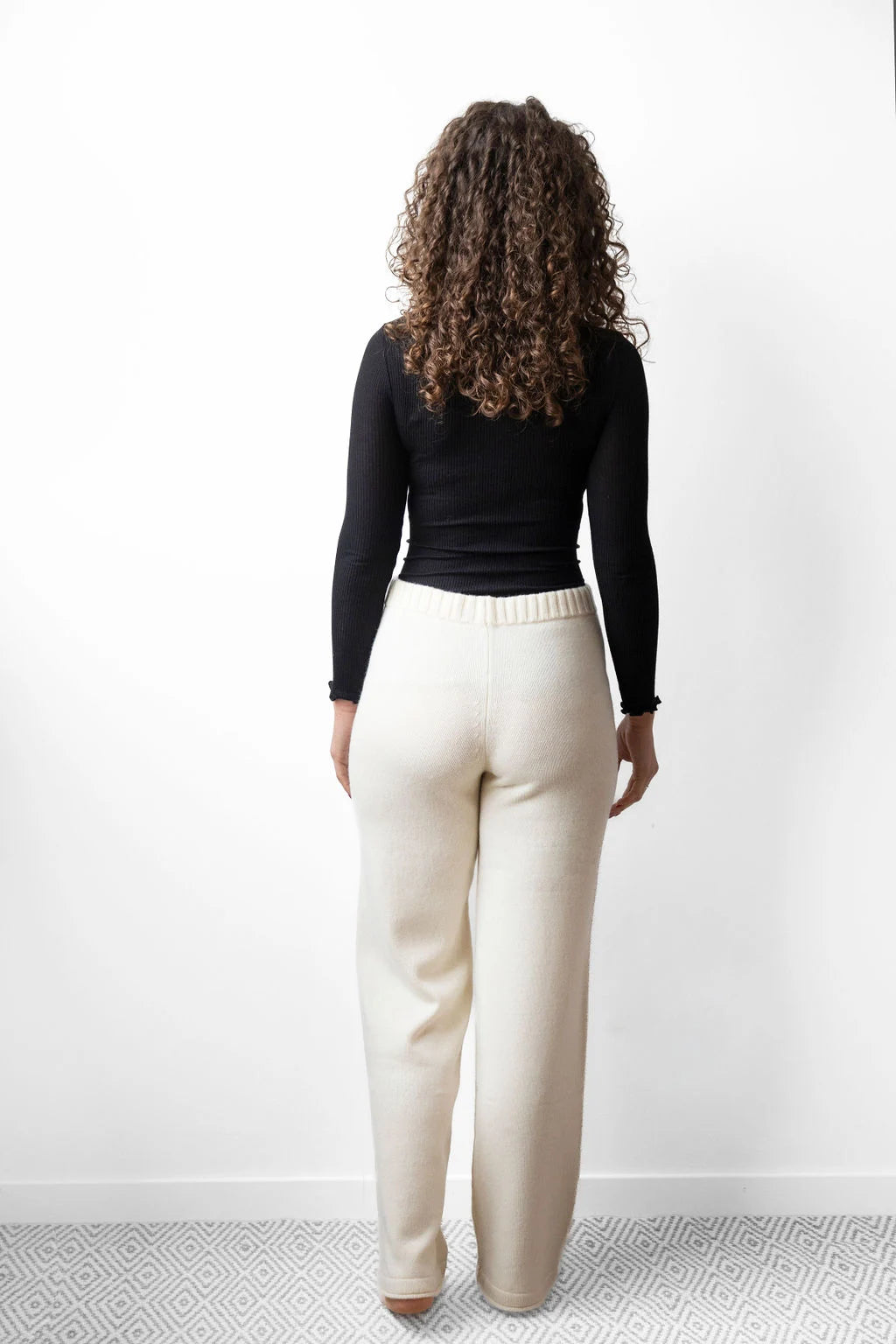 Pantaloni donna in lana