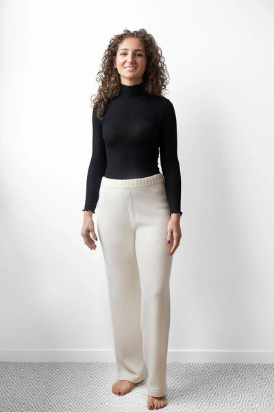 Ednah Pants Grey In Merino Wool - The Row - Foto 6