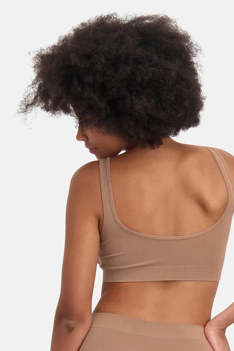 Reggiseno imbottito sportivo in bamboo
