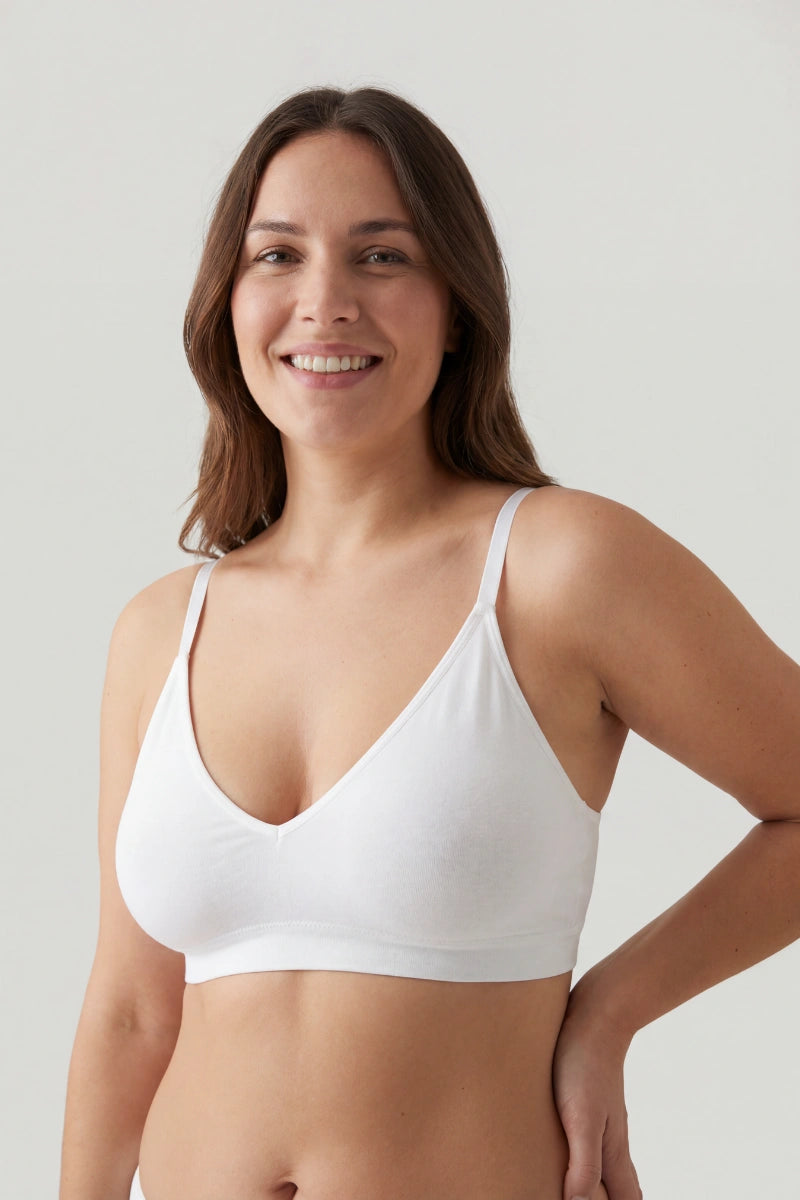 Reggiseno bralette spallina fina bamboo