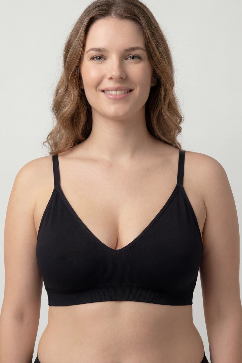 Reggiseno bralette spallina fina bamboo