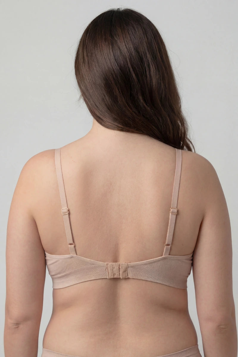Reggiseno bralette spallina fina bamboo