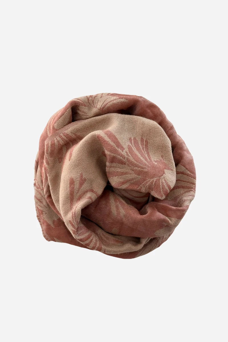 Sciarpa Donna Dea Argilla con fenice