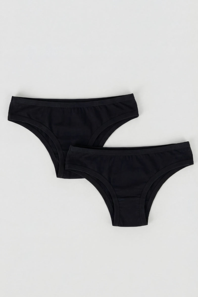 Slip brasiliana donna in bamboo (set 2 pezzi)