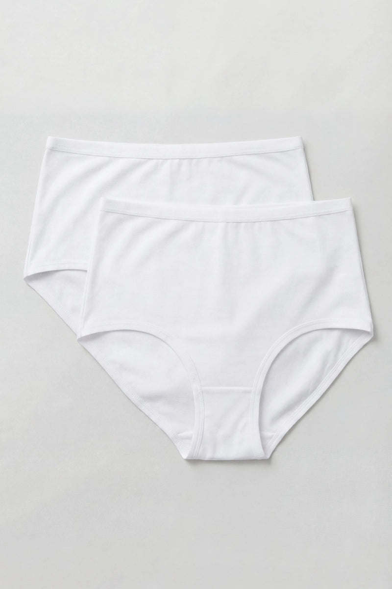 Slip vita alta donna in bamboo (set 2 pezzi)