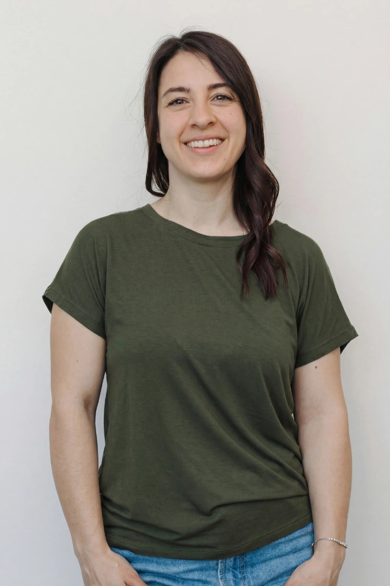 T-shirt donna in Bamboo