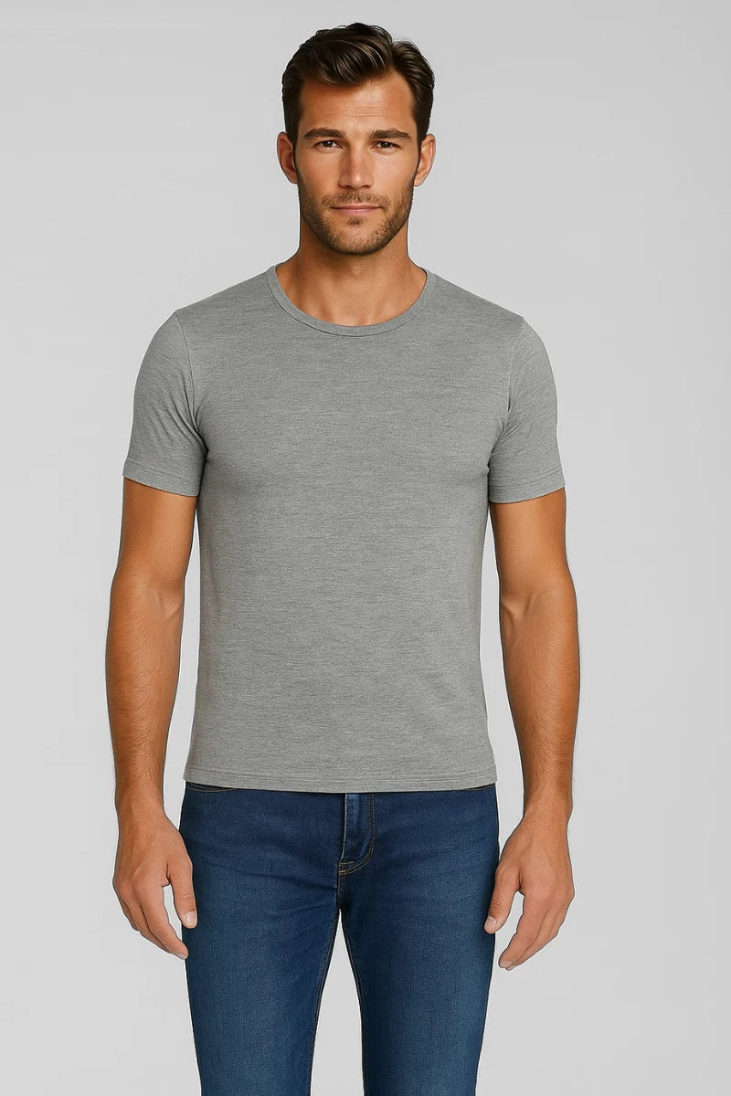 T-shirt uomo in modal cashmere
